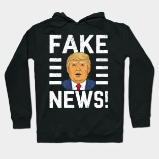 Donald Trump fake news 2024 Hoodie